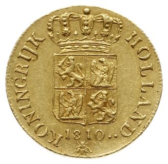 dukat 1810, Utrecht; Fr. 322, Delm. 1180; złoto 