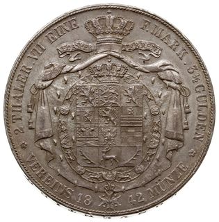 dwutalar (3 1/2 guldena) 1842 CvC, Brunszwik; We