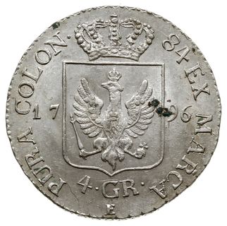 4 grosze (1/6 talara) 1796 E, Królewiec