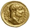 aureus 287, Rzym; Aw: Popiersie cesarza w prawo,