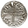 naśladownictwo denara Aethelreda II typu long cross; Aw: Popiersie w lewo, IIhhTIVĐERHF; Rw: Długi..
