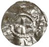 denar 936-954, Langres; Aw: Monogram RX, HLVDOVVICVS; Rw: Krzyż prosty, IINCONIS CVTS; Depeyrot 47..