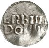 denar 994-1016; Aw: Napis poziomy ERBRII DORBI; 
