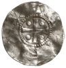 denar 1014-1024; Aw: Głowa na wprost, HEINRICVS IMPERATOR; Rw: Krzyż z kulkami w kątach, TIELE; Il..