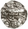 denar 995-1002, Ratyzbona, mincerz Anti; Aw: Krzyż z 2 kulkami, kółkiem i klinem w kątach; Rw: Dac..