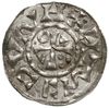 denar 1002-1009, Ratyzbona, mincerz Kid; Aw: Krzyż z 2 klinami, kółkiem i trójkulkami w kątach; Rw..