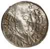denar 1009-1024, Ratyzbona, mincerz Ag; Aw: Popiersie w prawo; Rw: Krzyż z kółkiem, klinem i trójk..