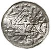 denar 1018-1026, Ratyzbona, mincerz Aza; Aw: Krz