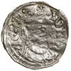 denar 1024-1039, Freisingen; Aw: Popiersie w pra