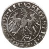 grosz na stopę litewską 1536, Wilno; odmiana z litera A pod Pogonią; Ivanauskas 2S81-22, Tyszk. 7 ..