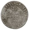 trojak z popiersiem króla z tzw. \słabego srebra\" 1562