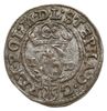 szeląg 1585, Olkusz; odmiana bez liter przy koro