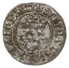 szeląg 1586, Olkusz; na rewersie litery N-H po bokach korony; Kop. 483 (R); piękny