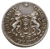 trojak 1755, Gdańsk; Iger G.55.2.c (R5), Kahnt 733 var. b, CNG 406.b; moneta wybita w czystym sreb..
