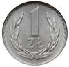 1 złoty 1957, Warszawa; Parchimowicz 213a; moneta w pudełku firmy NGC z oceną MS64, bardzo rzadkie..