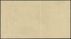 100 złotych 9.11.1934; jednostronna próba kolorystyczna awersu, naniesiony tylko druk stalorytnicz..