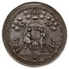 medal zaślubinowy autorstwa Sebastiana Dadlera, ok. 1629 r.; Aw: Para młoda uściskująca dłonie prz..