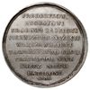 medal autorstwa Jana Ligbera z 1808 r., wybity z okazji przybycia księcia do Warszawy; Aw: Popiers..