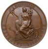medal autorstwa C. Radnitzkiego wybity 1858 r., poświęcony Leonowi ks. Sapieże; Aw: Popiersie w le..
