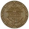 medal autorstwa Stanisława Repety z 1933 r. wybity na 700-lecie Torunia; Aw: Na górze stylizowany ..