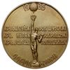 medal autorstwa Olgi Niewskiej z 1935 r. wybity z okazji zawodów Gordon-Bennetta w Warszawie na zl..