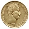 40 franków 1830 A, Paryż; Gad. 1105, Fr. 547; złoto 12.86 g, wybite minimalnie uszkodzonym stemple..