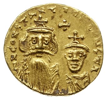 solidus 654-659, Konstantynopol
