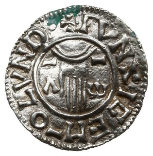 denar typu first hand, 979-985, mennica Londyn, mincerz Wynsige