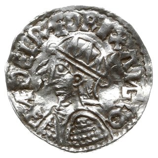 denar typu helmet, 1003-1009, mennica York, mincerz Ulfcetel