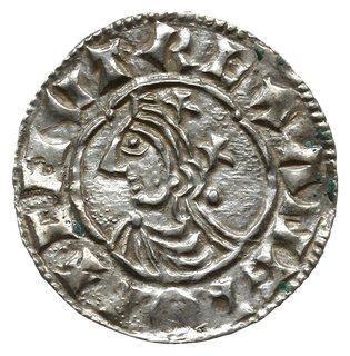 denar typu quatrefoil, 1018-1024, mennica Londyn, mincerz Eadwold