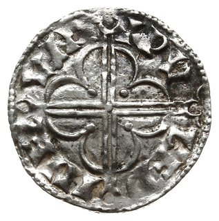 denar typu quatrefoil, 1018-1024, mennica Londyn, mincerz Wulfwine
