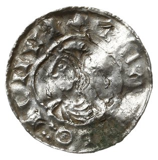 denar typu quatrefoil, 1018-1024, mennica Londyn, mincerz Wynsige