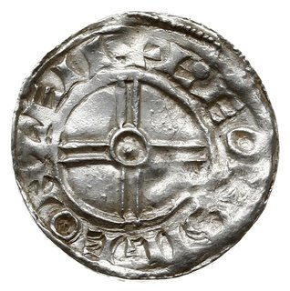 denar typu short cross, 1030-1035, mennica Chester, mincerz Leofsige