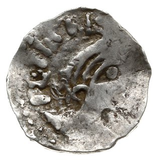 denar 1002-1024, mennica Visé ?; Popiersie w dia