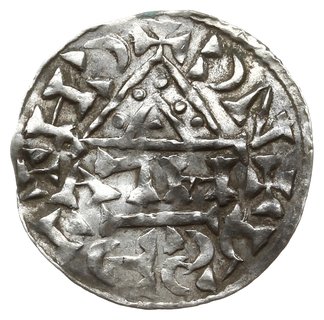 denar, 1018-1026, Ratyzbona, mincerz Athal; Hahn