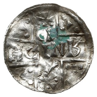 denar, 1018-1026, Ratyzbona, mincerz Ag; Hahn 31