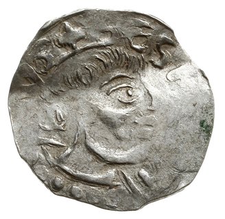 denar ok. 1020-1030, Würzburg; popiersie w prawo