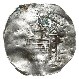 denar 1002-1024; Aw: Głowa w diademie w prawo, H