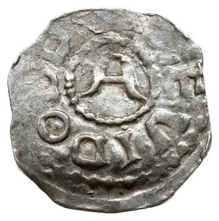 denar 1016-1047; Krzyż z klinami w kątach, HEINR