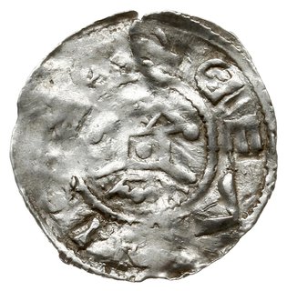 denar 1002-1026; Kaplica, OVDALRICVS; Dłoń, DEXT