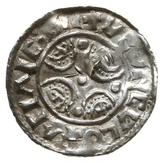 denar 1018-1035; Spirala zwężająca się w prawo /