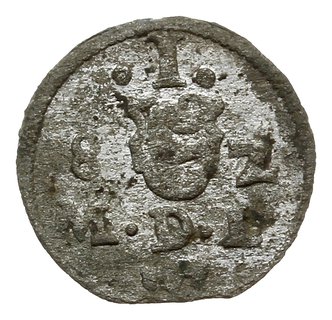 denar 1582, Wilno; Ivanauskas’09 1SB2-2 (RRRR), 