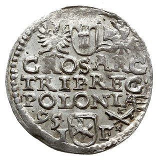 trojak 1595, Poznań; Iger P.95.1.a (R); minimaln