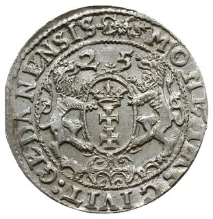 ort 1625, Gdańsk; na awersie z końcówką legendy 