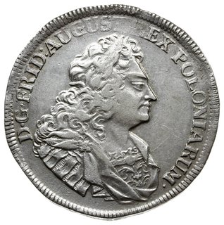 2/3 talara (gulden) 1722, Drezno; Aw: Popiersie 