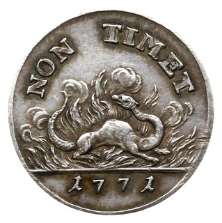 półzłotek (2 grosze srebrne) próbny 1771, Warsza