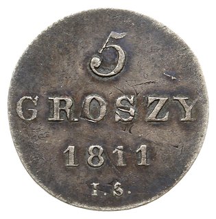 5 groszy 1811, Warszawa