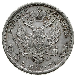 2 złote 1821 IB, Warszawa