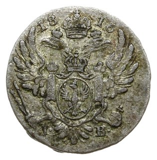 5 grosz 1816, Warszawa; Bitkin 854, Plage 112; p