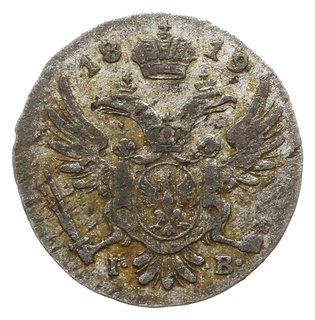 5 groszy 1819, Warszawa; Bitkin 857, Plage 115.